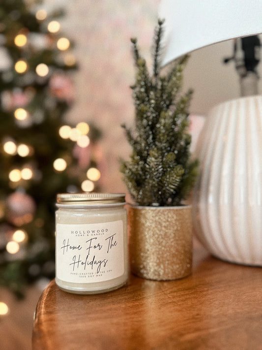 The 8oz Home For The Holidays Candle